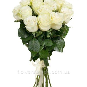букети з білих роз